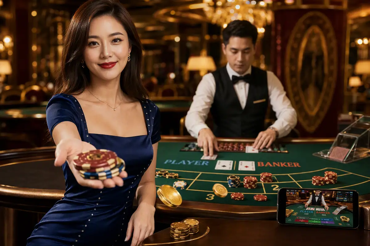 555mmr Baccarat Live ဂိမ်း ကစားနည်း